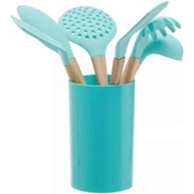 7pc Pastel Green Utensil Set - Premier Housewares