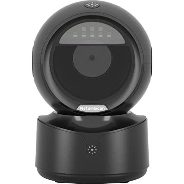 NetumScan Automatic Omnidirectional Desktop Barcode Scanner, Hands-Free USB Wired QR Barcode Reader, 1D 2D Bar Code Image Sensing for Supermarket,