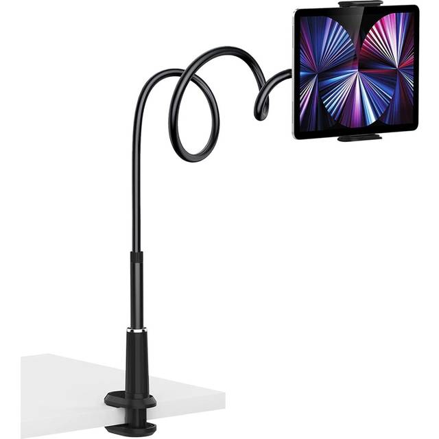MoKo Gooseneck Phone Tablet Stand Holder, Smartphone Clamp Lazy Bracket Adjustable Holder for Bed Desk Sofa Fits iPad Air 5...