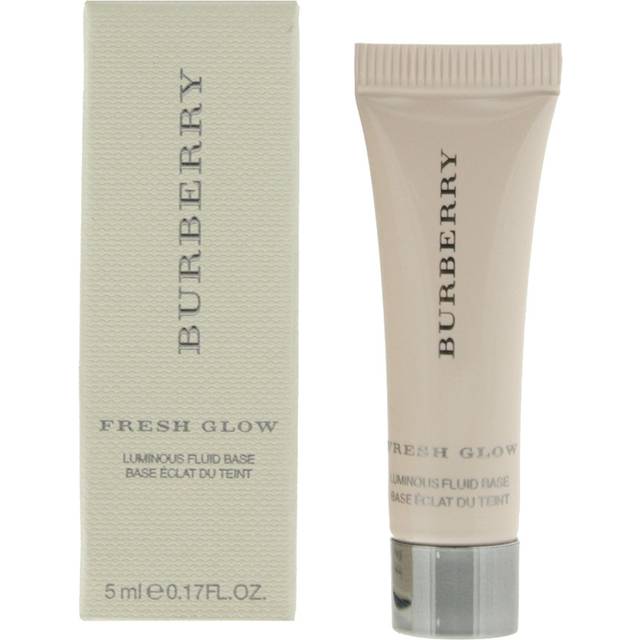 2 x 5ml burberry fresh glow. nude radiance no 1. luminous fluid base. free p&p