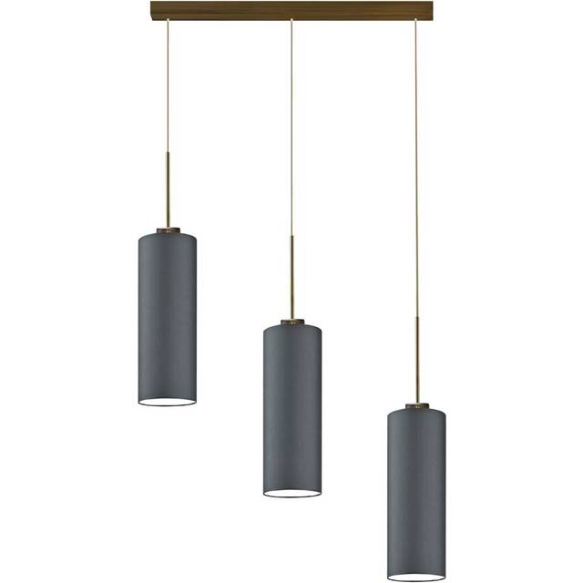 3 - Light Kitchen Island Pendant - Antique Gold (120cm H X 65cm W)