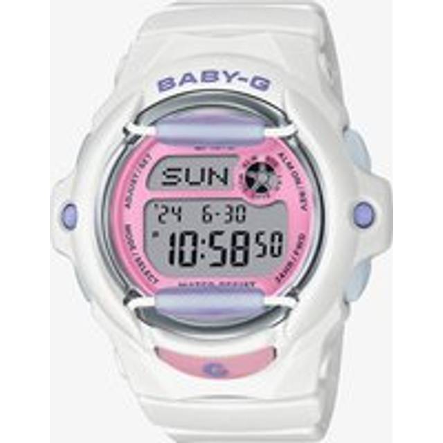 Casio Ladies Baby-G White & Pink Watch BG-169PB-7ER