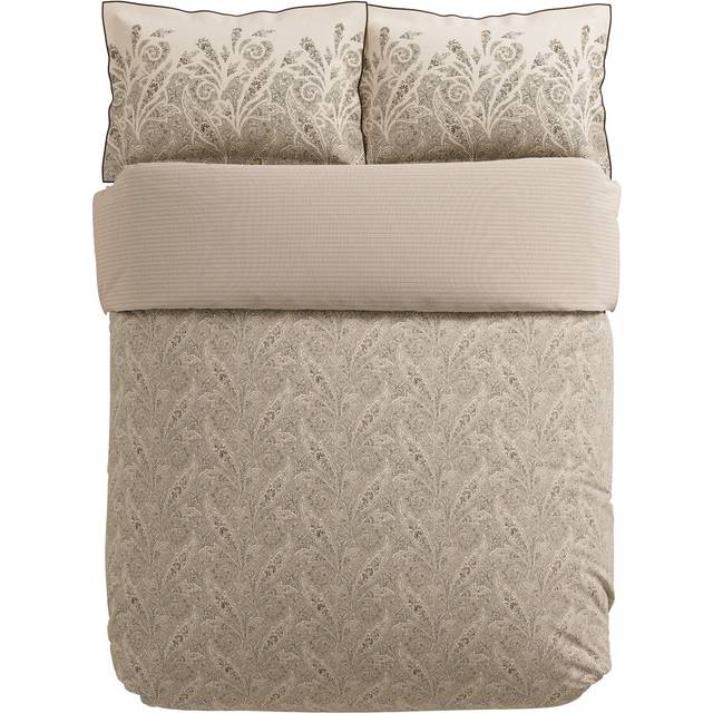 Bedeck of Belfast Umma Double Duvet Cover Set, Charcoal/Gold