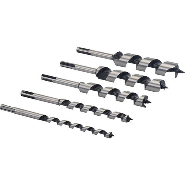 Silverline 633483 SDS Plus Auger Bit 5-Piece Set, 10-25 mm