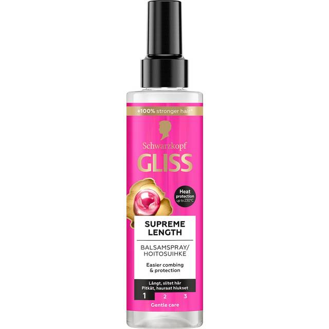 Schwarzkopf Balsamspray biotin pæon langt skadet hår