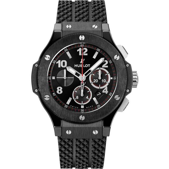 Hublot Mens Black 301.cm.130.rx Big Bang Chronograph Ceramic Automatic Watch 1 Size - BLACK