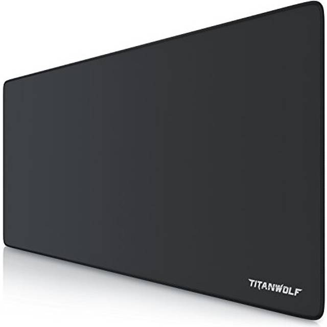 TITANWOLF XXL Speed Gaming Mouse Pad - Mouse Mat 900 x 400 x 3 mm - XXL mousepad - table mat large size - improved precision and speed - rub