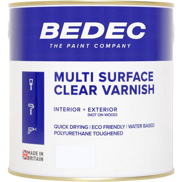Bedec Multi Surface Varnish - Satin - 2.5 Litres