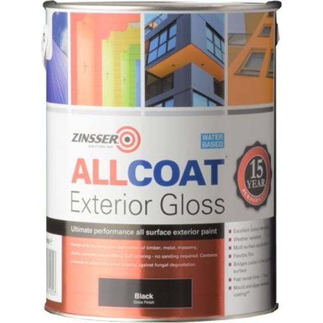 Zinsser - Allcoat Exterior Gloss Water-Based (Tinted) 5L