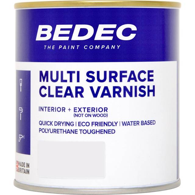 Multi Surface Clear Varnish - Gloss - 500ml - Bedec