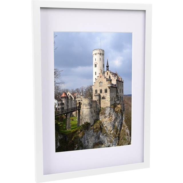 A3 (12" x 17") Photo Frame with A4 Mount - White