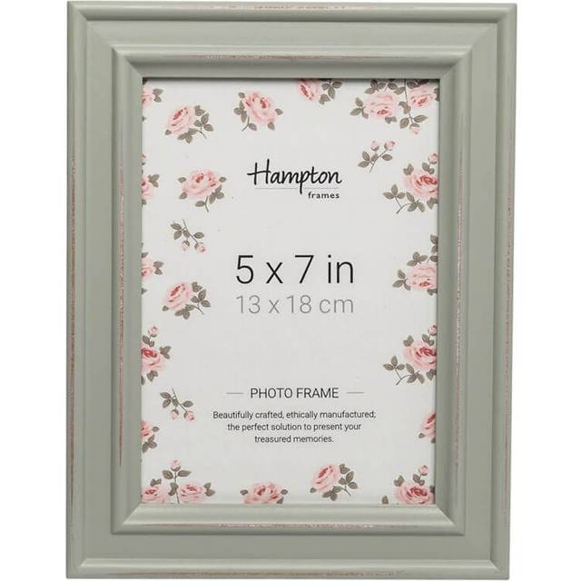 Hampton Frames PALOMA 5x7 (13x18cm) Sage Green Picture Photo Frame Glass PAL301957S