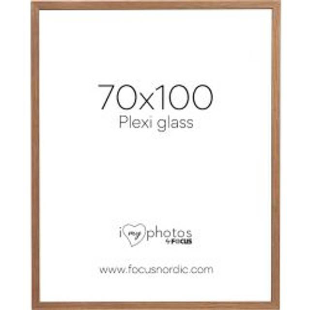 Soul veneer, plexiglas fotoram, Oak - 70X100 cm