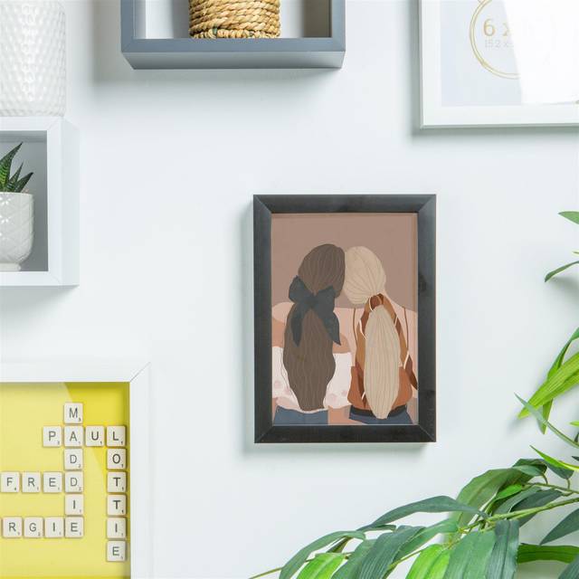 A5 (6" x 8") Photo Frame - Black