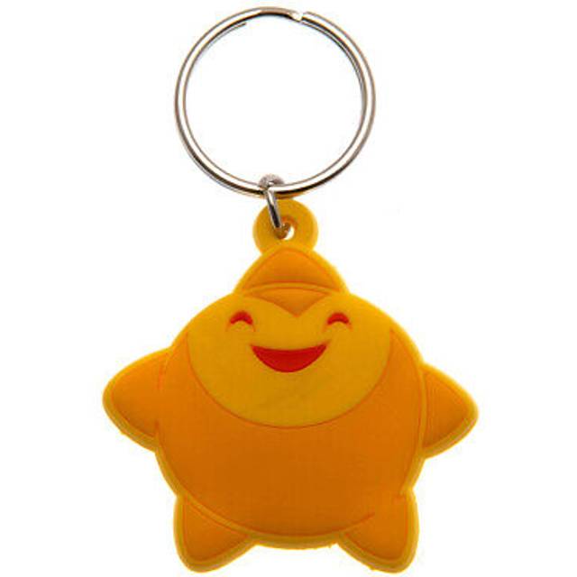Wish PVC Star Keyring