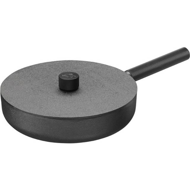 NOIR Traktörpanna med lock 28 cm - Svart