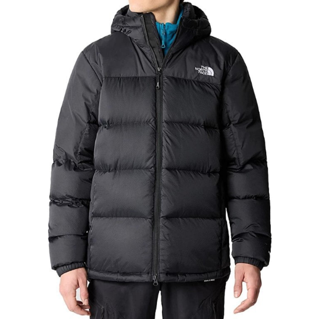 The North Face Diablo Down Hoodie - TNF Black - S
