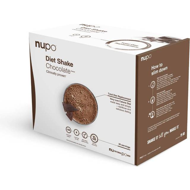 Nupo Diet Shake Chocolate - Värdepaket (30 port.)