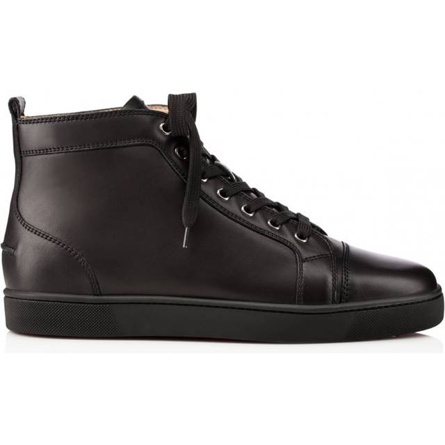 Christian Louboutin Louis high-top leather sneakers - black (UK 8)