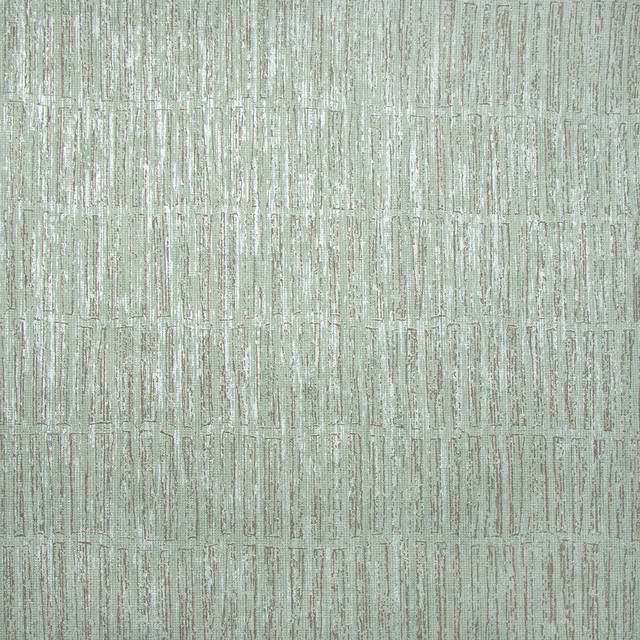 Arisdelsy Metallic Bamboo Lines 10.05m x 53cm Wallpaper Roll - Blue (30,632.4cm L X 134.62cm W)
