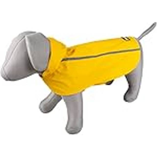 Reflective dog raincoat Duvoplus - Jaune