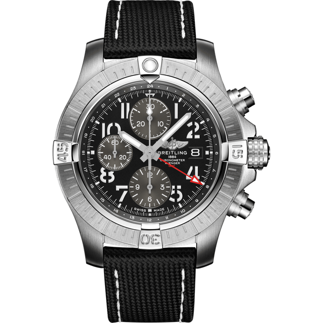 Breitling Watch Avenger Chronograph GMT 45 Tang Type