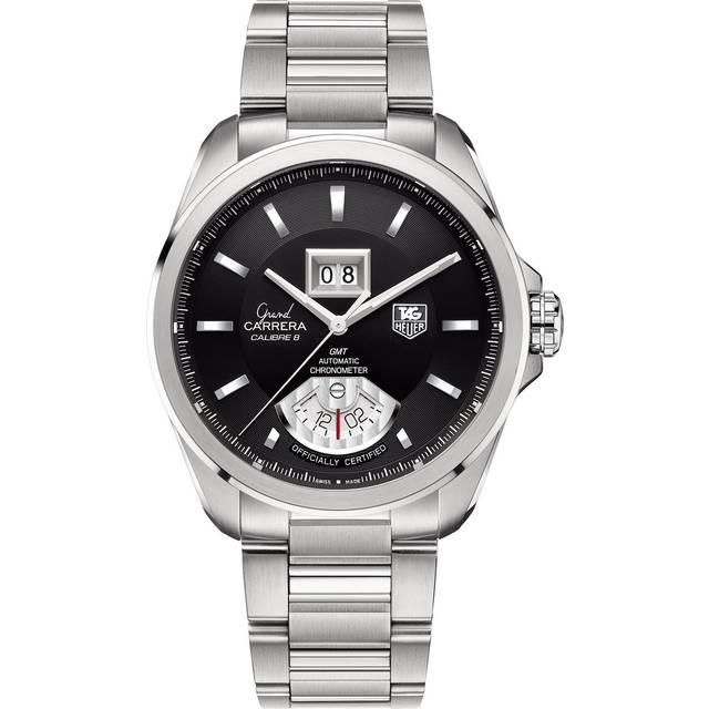 TAG Heuer Watch Grand Carrera GMT Grande Date Calibre 8 - Title Black