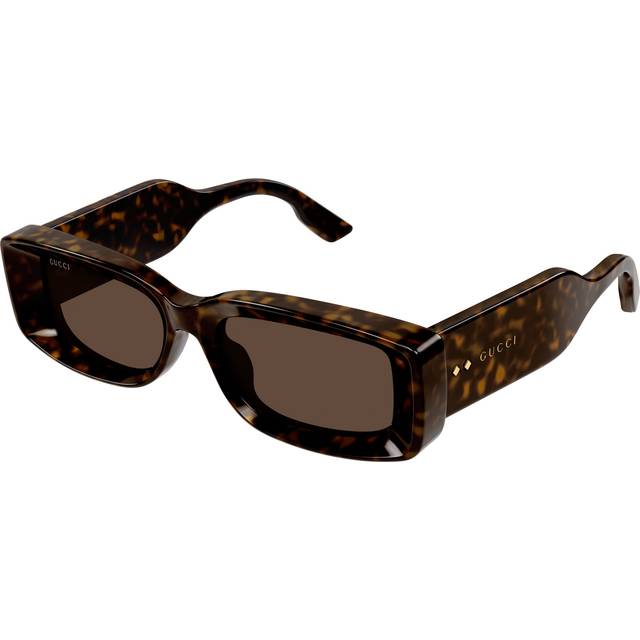 Gucci GC002199 Women's Rectangular Sunglasses, Tortoise