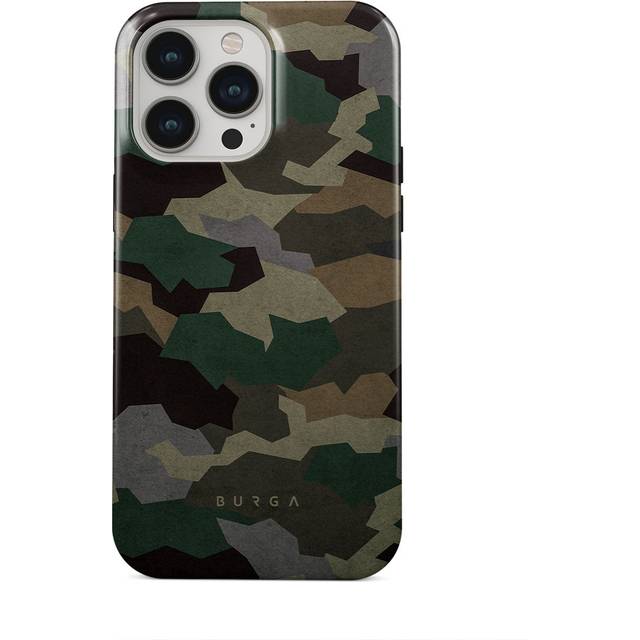 Tropical Green Camo - iPhone 14 Pro Max Case, Tough (MagSafe) / N/A
