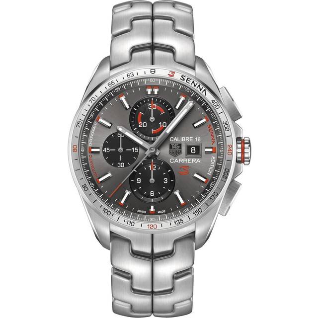 TAG Heuer Watch Carrera Calibre 16 Senna Special Edition D - Grey