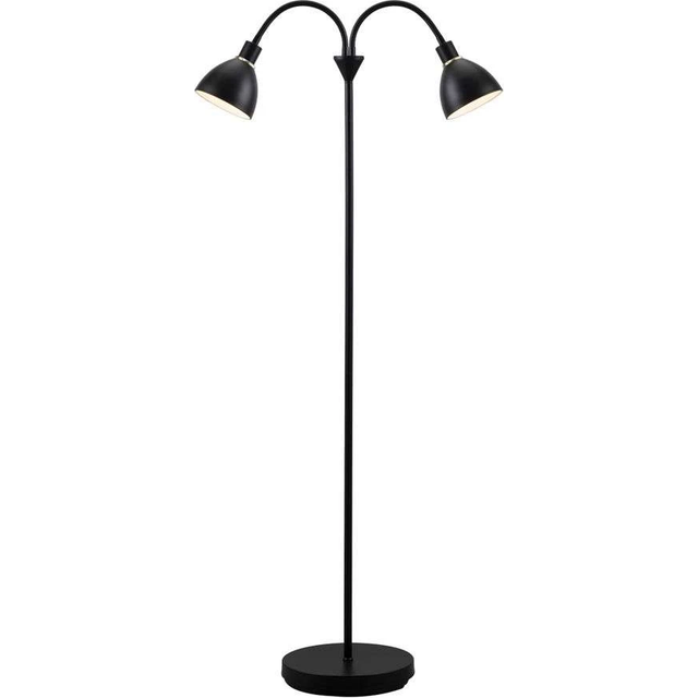 Ray Double Floor Lamp - Black, Black