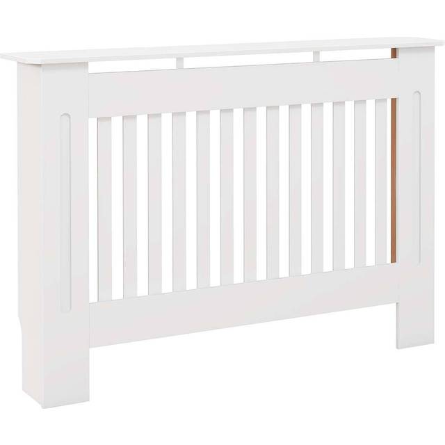 Homcom Minimalist Contemporary Radiator Covers Mdf Radiator Cover 112x81x19cm White