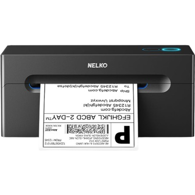 Nelko Bluetooth Thermal Label Printer, Wireless 4x6 Shipping Label Printer for Small Business, Support Android, iPhone and Windows