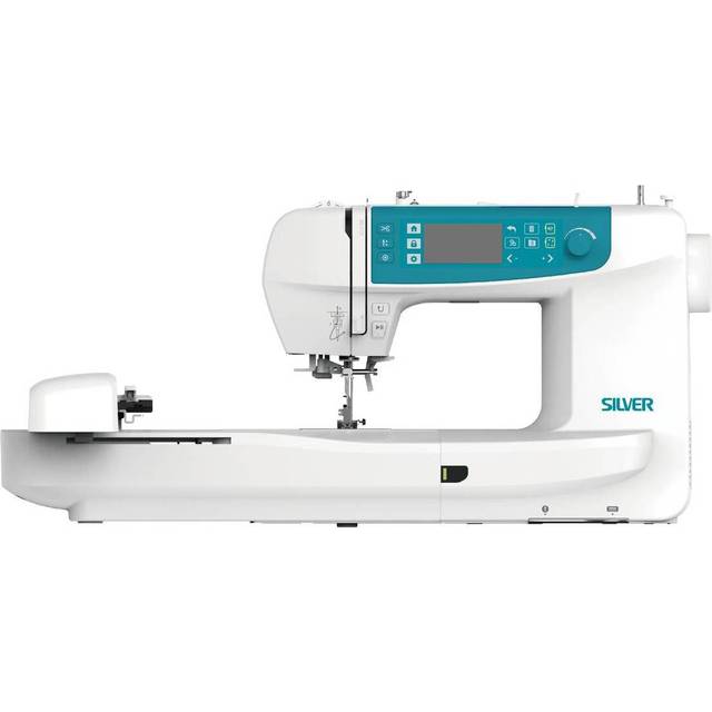 Silver Embroidery Sewing Machine - Multicolor
