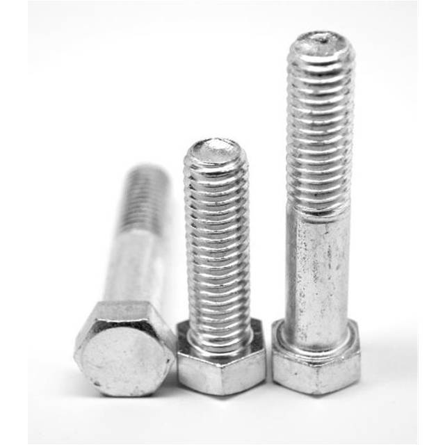 0.44in. -20 x 2 in. - PT Fine Threaded Grade 8 Hex Cap Screw, Alloy Steel - Yellow Zinc Plated - 400 Piece