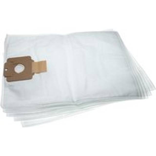Vhbw - 5x Vacuum Cleaner Bag Replacement for Nilfisk 1470745010 for Vacuum Cleaner - microfleece, 53.3 cm x 39.8 cm, White