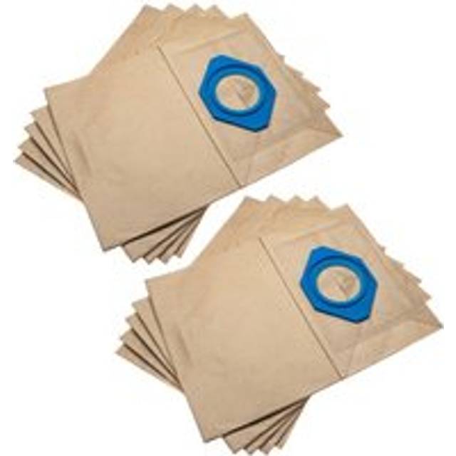 Vhbw - 10x Vacuum Cleaner Bag compatible with Nilfisk BUSINESS90, bhs 512, business, brm 545, Business17 Vacuum Cleaner, paper, 31.3 cm x 23.3 cm,
