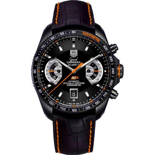TAG Heuer Watch Grand Carrera Calibre 17 D - Black