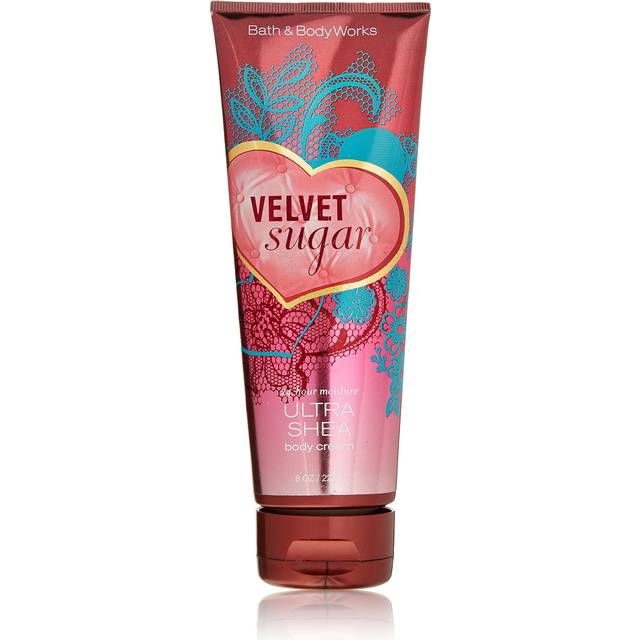 Bath & Body Works VELVET SUGAR 24 Hour Moisture Ultra Shea Body Cream 8 oz / 226 g