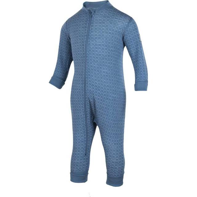 Janus Merinoull Jumpsuit, Blå, 100