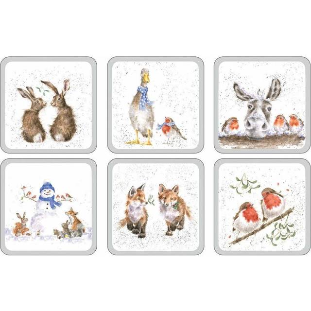 Pimpernel Wrendale Christmas Coaster Set of 6 Product Code: X0010268976