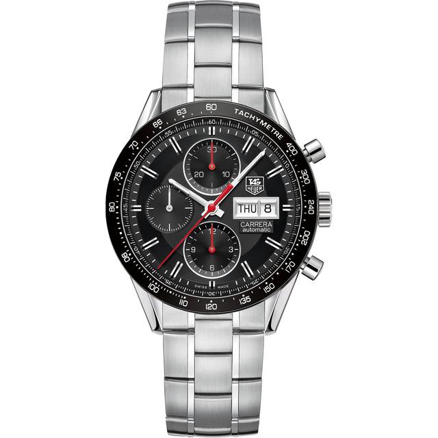 TAG Heuer Watch Carrera Day Date Calibre 16 D - Black