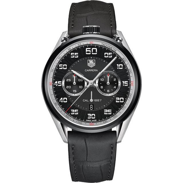 TAG Heuer Watch Carrera Chronograph Calibre 1887 D - Black