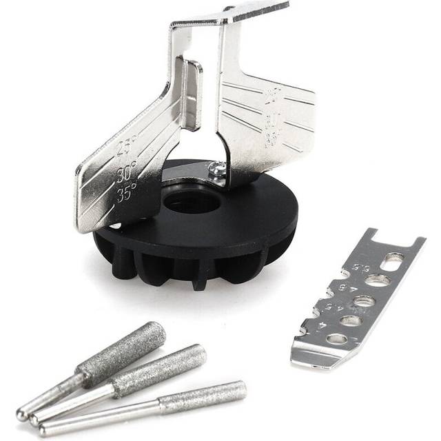 Chain Saw Sharpening Attachment Sharpener Guide Drill Adapter for Electric Grinder