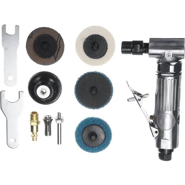 1/4 Inch Air Angle Die Grinder 90 Degree Pneumatic Grinding Machine Mini Tool Cutter