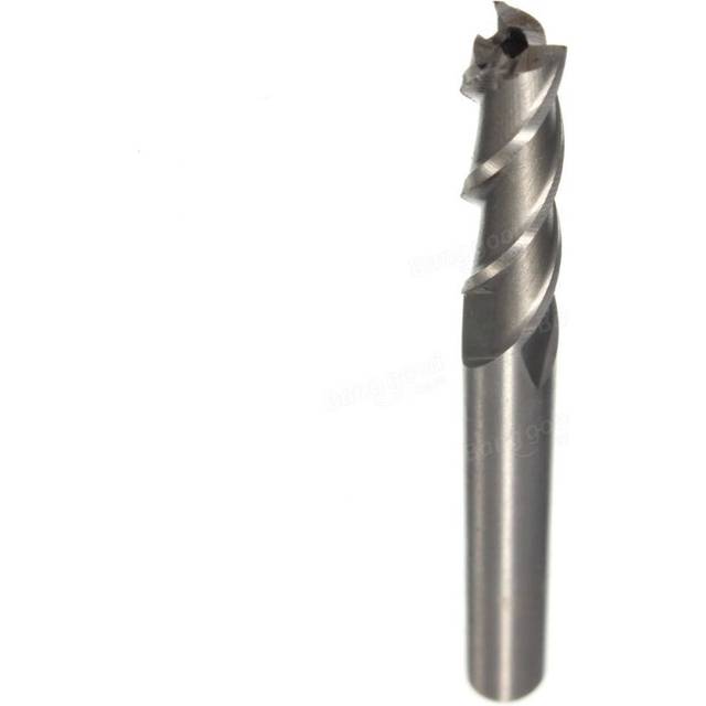 6mm x 3 Flute HSS Aluminium End Mill Cutter Extended CNC Bit Milling