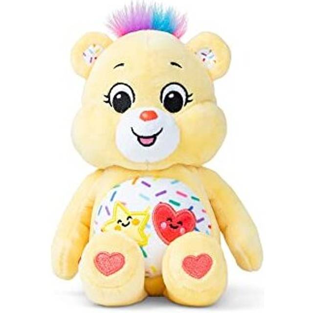 Care Bears , Sweet Celebrations Bear 22cm Bean Plush , Collectable Cute Soft Toy, Cuddly Toy, Small Care Bear Teddy,