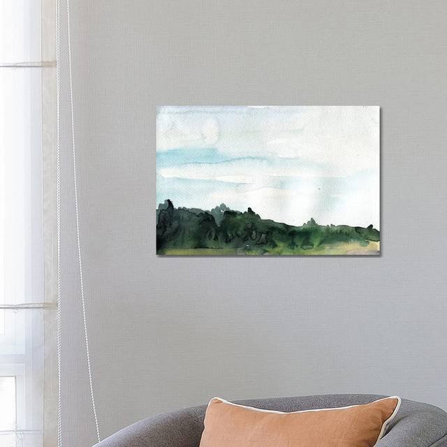 Into the Woods by Albina Bratcheva - Wrapped Canvas Painting (45.72cm H x 66.04cm W x 3.81cm D)