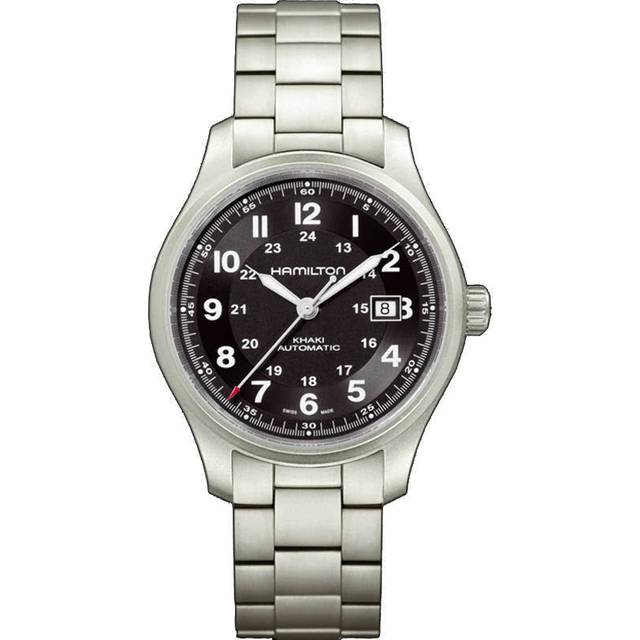 Hamilton Watch Khaki Field Titanium Auto - Black