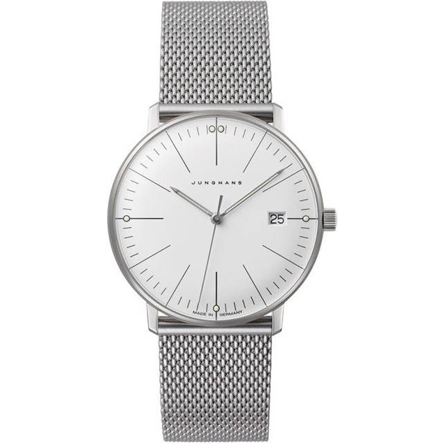 Junghans Watch Max Bill Ladies Quartz Sapphire Crystal - Silver